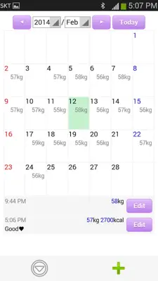 Diet Diary android App screenshot 4